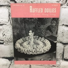 Ruffled Doilies Star Pattern Book No. 59 American Thread Company Vintage 1948