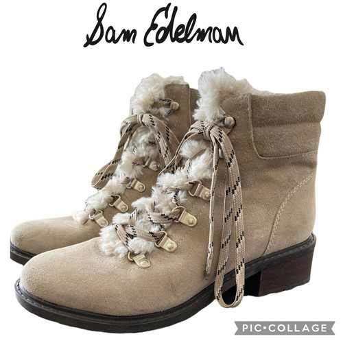 Sam Edelman Darrah beige ancle Boots 