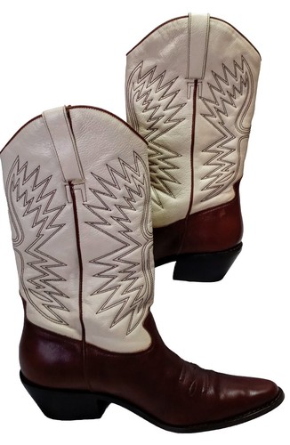 Stivali western vintage Matisse taglia 71⁄2M 2 toni foderati morbidi (adatti come a 7) - Foto 15 di 22