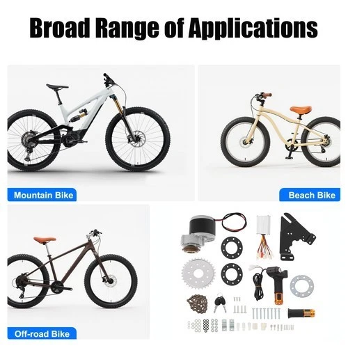 Electric Bike Conversion Kit: 24V, 250W Brushed Motor - DIY E-Bicycle Upgrade - Image 4 of 4