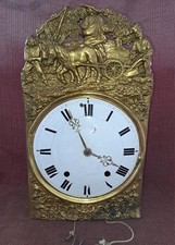 ANCIEN MECANISME MOUVEMENT HORLOGE COMTOISE  PENDULE CARILLON 19ème