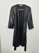 Women Mango black wrap blazer dress
