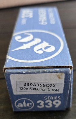ATC 339A359Q2X Time On Delay Relay - 120V, 250V - NEW