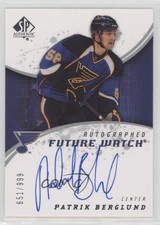 2008-09 SP Authentic Auto Future Watch 651/999 Patrik Berglund #239 Auto t3w