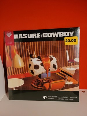 SCHALLPLATTE...ERASURE...COWBOY...NEU VERSIEGELT TOP MINT VINYL...NEU VERSIEGELT