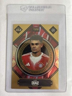 2025-26 Topps Gold UCC - Luis Diaz Midas Insert /50