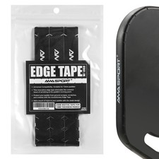 AMA SPORT Pickleball Paddle Edge Guard Tape with 20mm Width, Black
