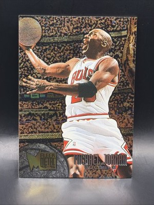 Michael Jordan | 1995-96 Fleer Metal #13 | GOAT High-End Vintage Card
