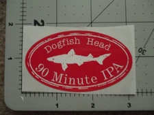 DOGFISH HEAD 90 Minute IPA STICKER decal craft beer dog fish brewing brewery ZZ