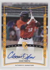 2014 Leaf Perfect Game Showcase Auto Gold 29/50 Chad Smith #A-CS2 Auto 0u2j