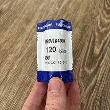 One Roll Fujifilm Provia 400x 120 slide film Expired 12/13 Medium Format Camera