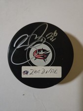 Zac Dalpe Autographed Columbus Bluejackets Puck