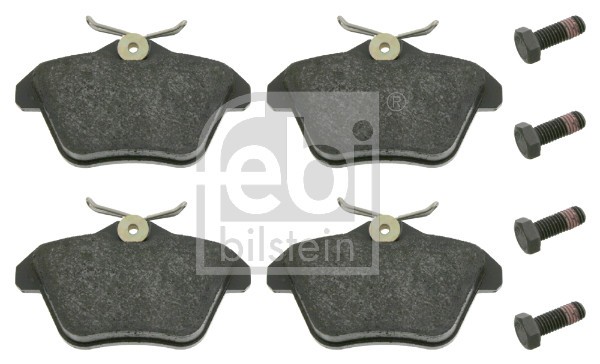 4x ✅Fits FEBI HAMULCE 16245 BRAKE PAD SET WITH BOLTS  ⭐UK Seller⭐