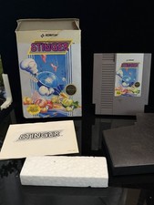 Konami Stinger NES CIB 5 Screw Cartridge Complete Manual Sleeve Foam Hangtab