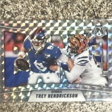 Panini 2025 Mosaic Bang! Trey Hendrickson #1 Cincinnati Bengals NFL Football