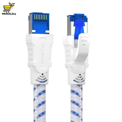Cat 8 Hochgeschwindigkeits LAN Kabel 3m - Doppelt geschirmt für sicheres Surfen