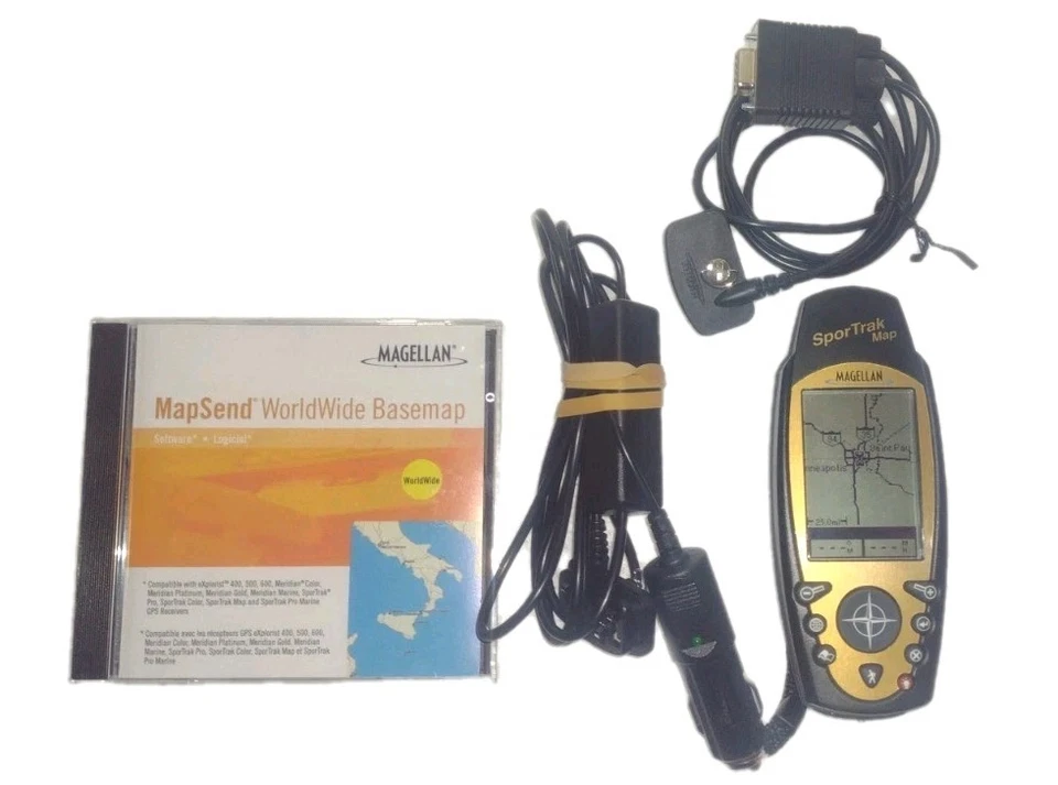 Magellan SporTrak Map Handheld GPS Unit Hiking Outdoors Hunting Navigator Tested - Image 2 of 4