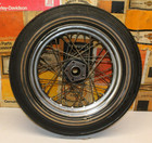 Harley-Davidson FL FX Shovelhead Dual Flange 16" Wheel Rim Hub Spokes