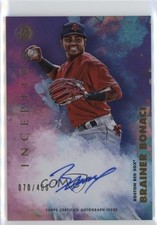 2021 Bowman Inception Inception Auto 70/400 Brainer Bonaci #PA-BB Auto 14md