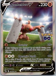 Conkeldurr V (Alternate Full Art) 074/078 Pokémon GO