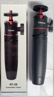 Ulanzi MT-08 Extendable Tripod Handheld Grip 1/4'' Mount New in Box NIB