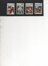 Australia Stamps 1971 RSPCA 100th.Anniversary with Animals set of 4 SG490-93 MNH