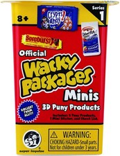 World's Smallest Wacky Packages Minis Series 1 Pack 5 Pieces