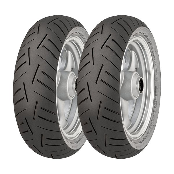 TYRE PAIR CONTINENTAL 90/90-10 50M + 130/70-13 63P SCOOT