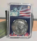 Donald Trump 45th President  Silver Coin 1 Troy oz .999 protective case