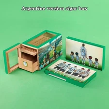 Humidor Cigar Box, Cedar Lined Cigar Accessories & Humidors Set, Magnetic Detach