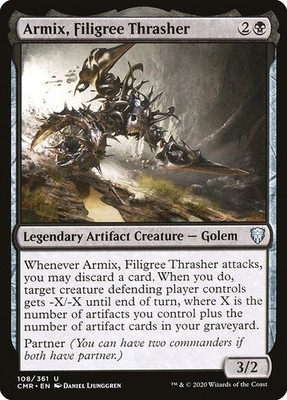 [MTG] Armix, Filigran Thrasher (108) (CMR) LP-HP