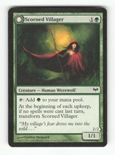Scorned Villager C Dark Ascension 125 LP Normal MTG
