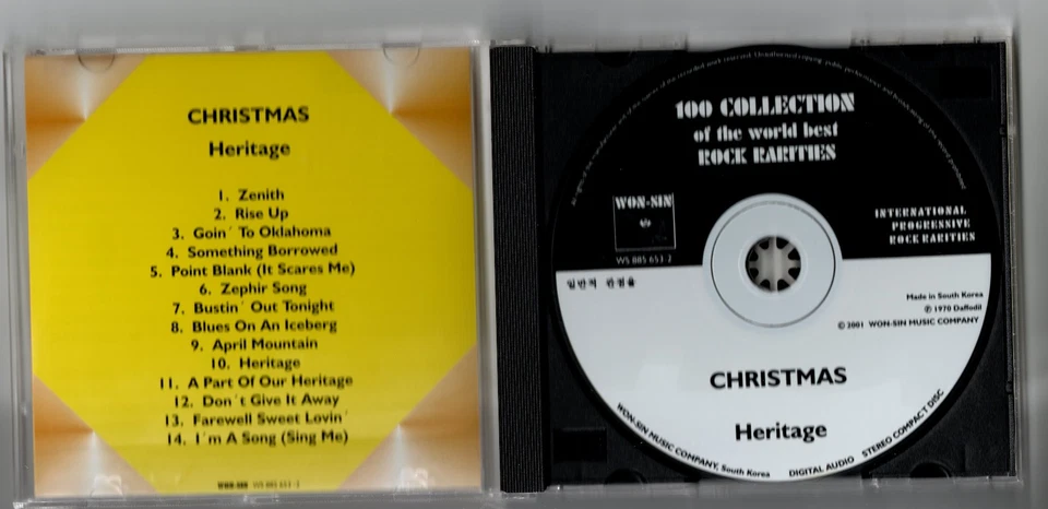 Christmas - Heritage (CD-RE of rare CAN HVY PSYCH/PROG 1970)w. BOB BRYDEN - Bild 2 von 2