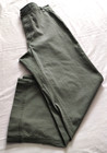 OLD NAVY Sage Green "WIDE Leg" CHINO Pants Sz 14 Tall (28 Inseam) — photo 2