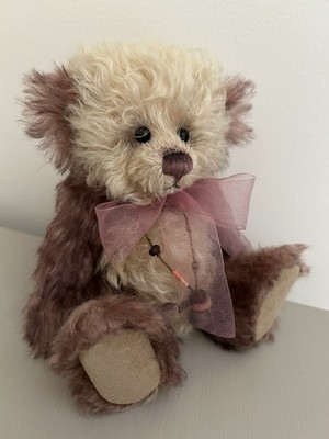 CHARLIE BEAR MINIMO 'RASPBERRY PAVLOVA' LE, PUDDING SERIE ETIKETT/TASCHE, WELTWEITER VERSAND!