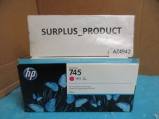 GENUINE HP F9K01A 745 MAGENTA VIVID PHOTO INK CART Designjet Z2600 Z5600 1-23