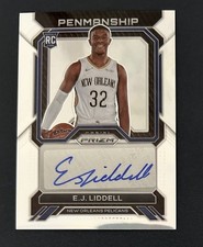 2022-23 Panini Prizm- Rookie Penmanship E.J. Liddell #RP-EJN Silver Prizm AU, RC
