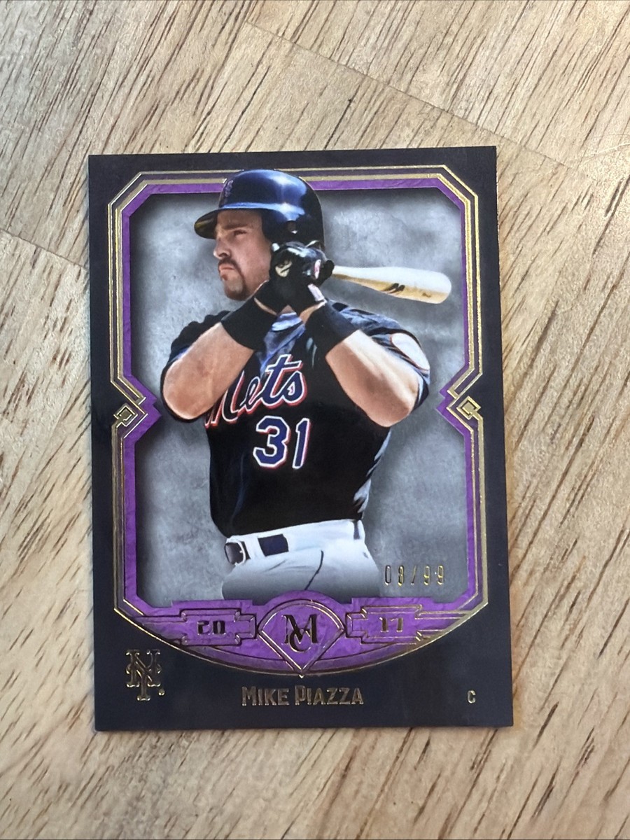 2017 Topps Museum Collection - Mike Piazza #86 Amethyst Purple /99