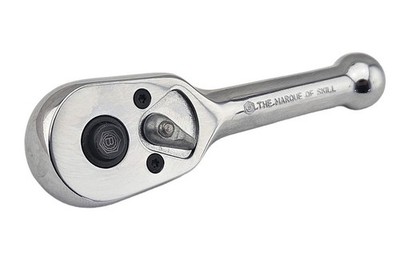 Britool Hallmark kurzer Birnenhör-Ratschenschlüssel - 1/4'' Antrieb