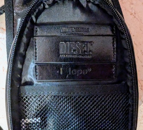 Diesel, Borsa Tracolla, Shoulder bag, Unisex Nera, Limited Edition Hape - Imagen 7 de 16