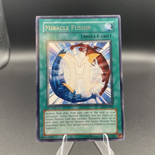 Miracle Fusion [1st Edition] CRV-EN039 YuGiOh Cybernetic Revolution card