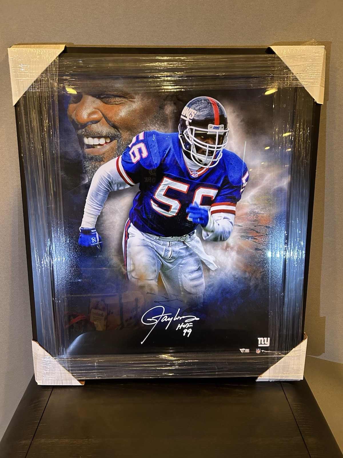 Lawrence Taylor New York Giants Autographed Signed Fanatics COA HOF 99 INSC.