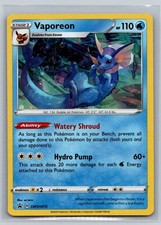 Vaporeon SWSH072 NM Holo Sword & Shield Promo Pokemon on eBay
