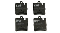Hinterachse Hart 221 647 Bremsbelagsatz, Scheibenbremse FüR MERCEDES-BENZ