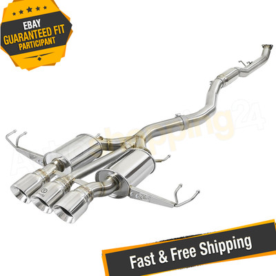 aFe 49-36623-P Takeda 3'' Catback Exhaust for 2017-2021 Honda Civic Type R 2.0L