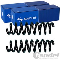 2X Sachs Fahrwerksfeder Federn Satz Hinten Passend FüR BMW X1