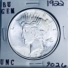 1922 P BU GEM PEACE SILVER DOLLAR UNC MS+++ U.S. MINT RARE COIN 9026