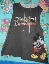 sleeveless hoodie Disneyland Resort Sleeveless Hooded Pullover Top with Castle & Rainbow Graphic — listing 5