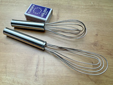 WMF Cromargan kleiner Schneebesen 15 cm + Tellerbesen 19 cm