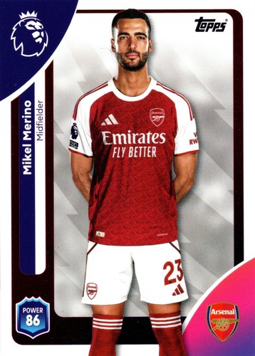 Tarjetas coleccionables premium Topps Premier League 2026 - Tarjetas base #1 a #180 - Imagen 8 de 225